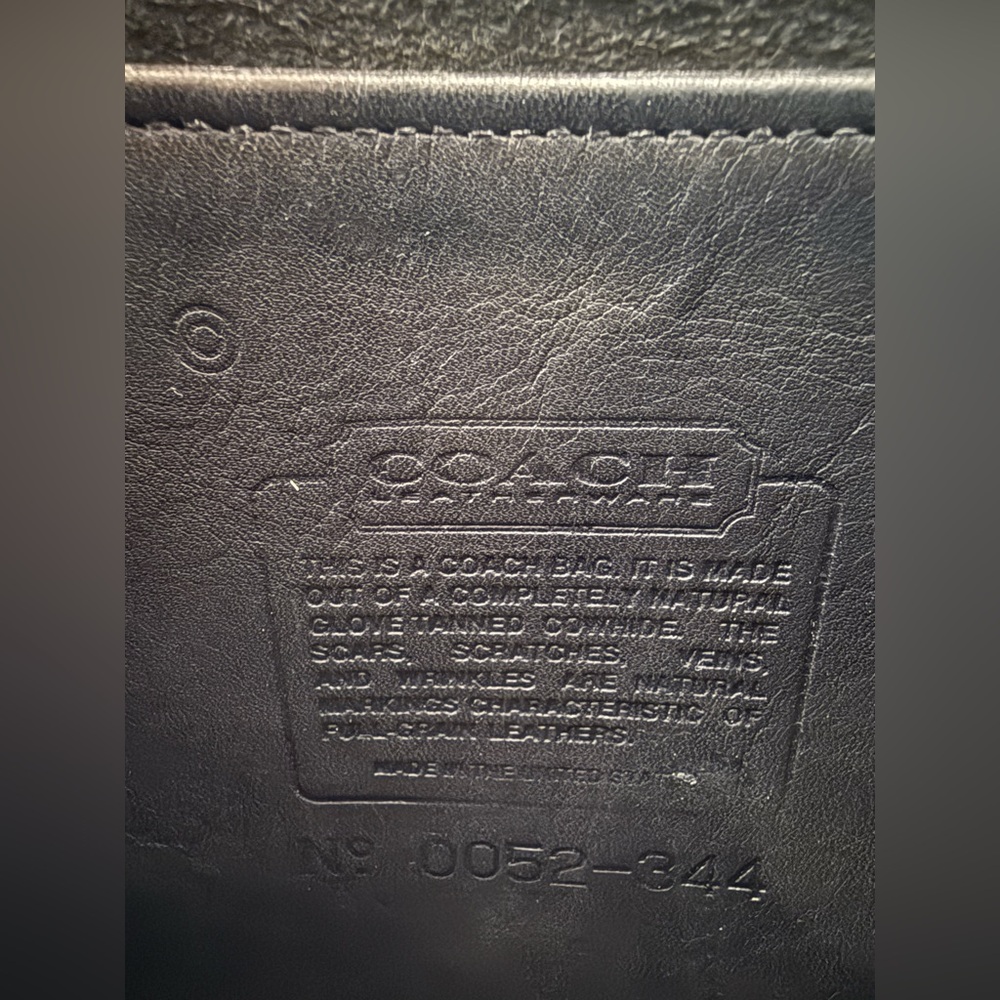 VINTAGE COACH STATION BAG PRE-1994 Made in USA - Picture 12 of 12